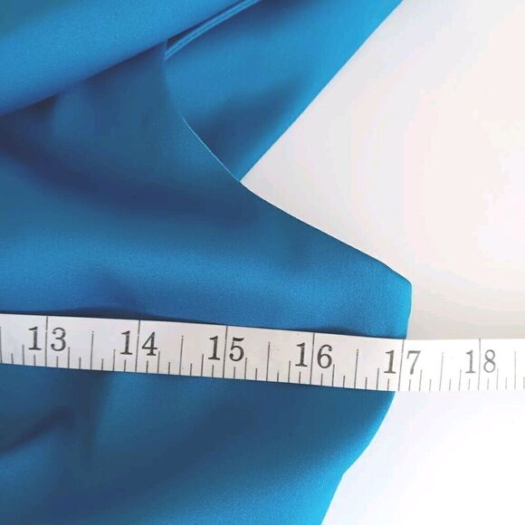 NWT Jessica Howard Size 10 Aqua/Teal Blue Evening Off-Shoulder Formal Dress - Picture 8 of 12